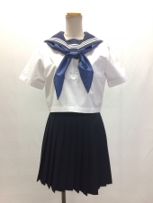 ネイビー衿半袖セーラー服
全14点