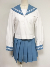 ブルー衿長袖セーラー服
全1点