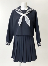ネイビー長袖セーラー服 
全20点