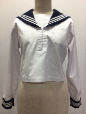 ネイビー衿長袖セーラー服
全10点