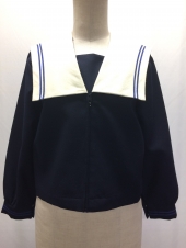 ネイビー長袖セーラー服 
全3点