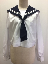 ネイビー衿長袖セーラー服
全1点