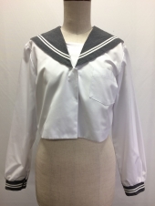 グレー衿長袖セーラー服
全1点