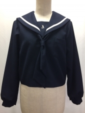 ネイビー長袖セーラー服 
全4点