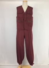 レッド作業服