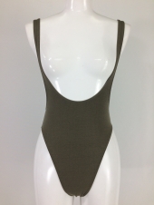 グリーンレオタード