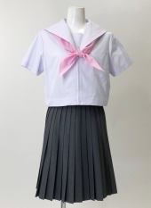 ピンクライン半袖セーラー服　　
全7点