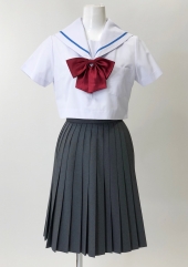 ブルーライン半袖セーラー服 
全4点
