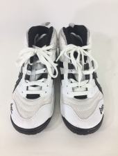 24.0cm
ホワイトバスケシューズ