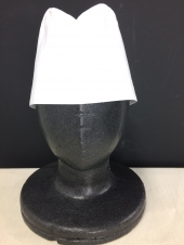 ホワイト飲食帽子
全1点