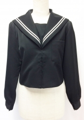 ブラック長袖セーラー服
全1点