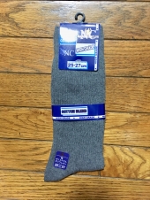 グレーリブソックス　　　　　　 
25〜27cm