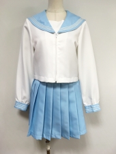 ブルー衿長袖セーラー服
全1点