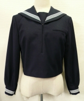 ネイビー長袖セーラー服 
全2点