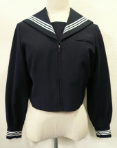 ネイビー長袖セーラー服 
全2点
