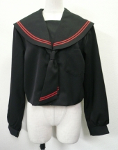 ブラック長袖セーラー服
全1点