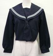 ネイビー長袖セーラー服
全1点