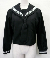 ブラック長袖セーラー服 
全2点