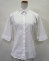 ホワイト七分袖シャツ
全3点