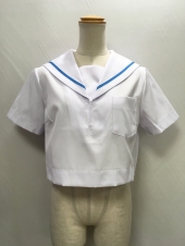 ブルーライン半袖セーラー服 
全4点