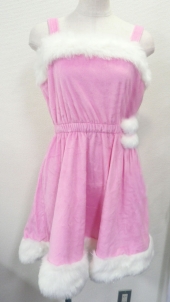 ピンクワンピース