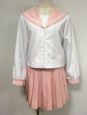 ピンク衿長袖セーラー服
全1点