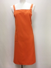 オレンジ胸当てエプロン 
全2点