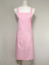 ピンク胸当てエプロン
全1点