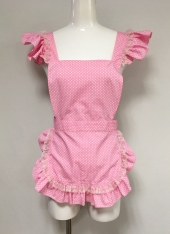 ピンク胸当てエプロン
全8点