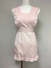 ピンク胸当てエプロン
全1点