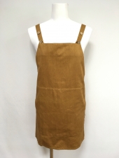 キャメル胸当てエプロン
全1点