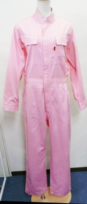 ピンク作業服　つなぎ
全1点