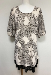 ベージュワンピース 
BIGサイズ