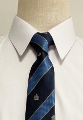 ネイビーネクタイ 
男女お揃い
全21点