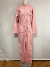 ピンク作業服　つなぎ
全1点
