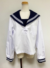 ネイビー衿長袖セーラー服
全1点