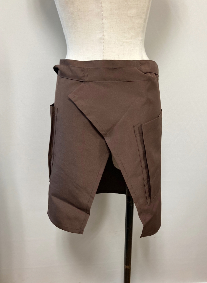 ブラウン腰エプロン
全1点
