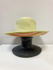 グリーン麦わら帽子